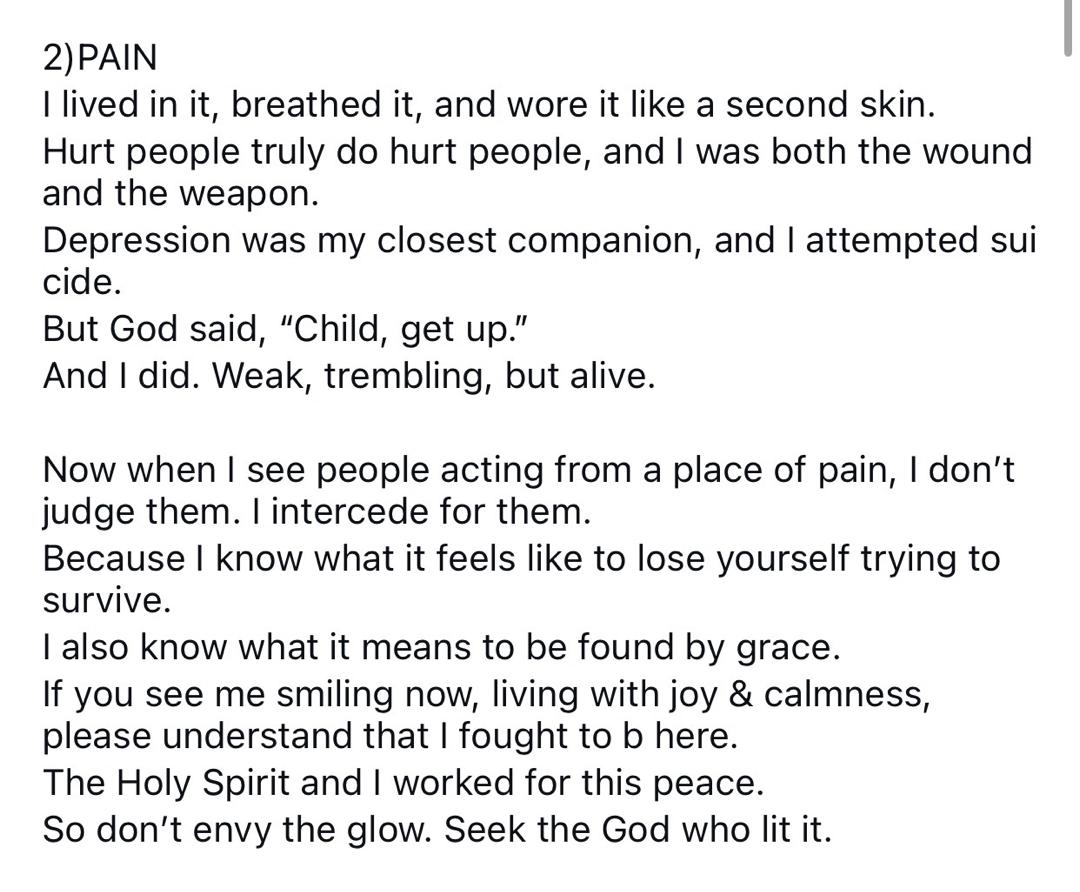 Anger, Pain, Sexu@l immortality - Actress Tonto Dikeh reveals 7 things the Holy Spirit has healed her from